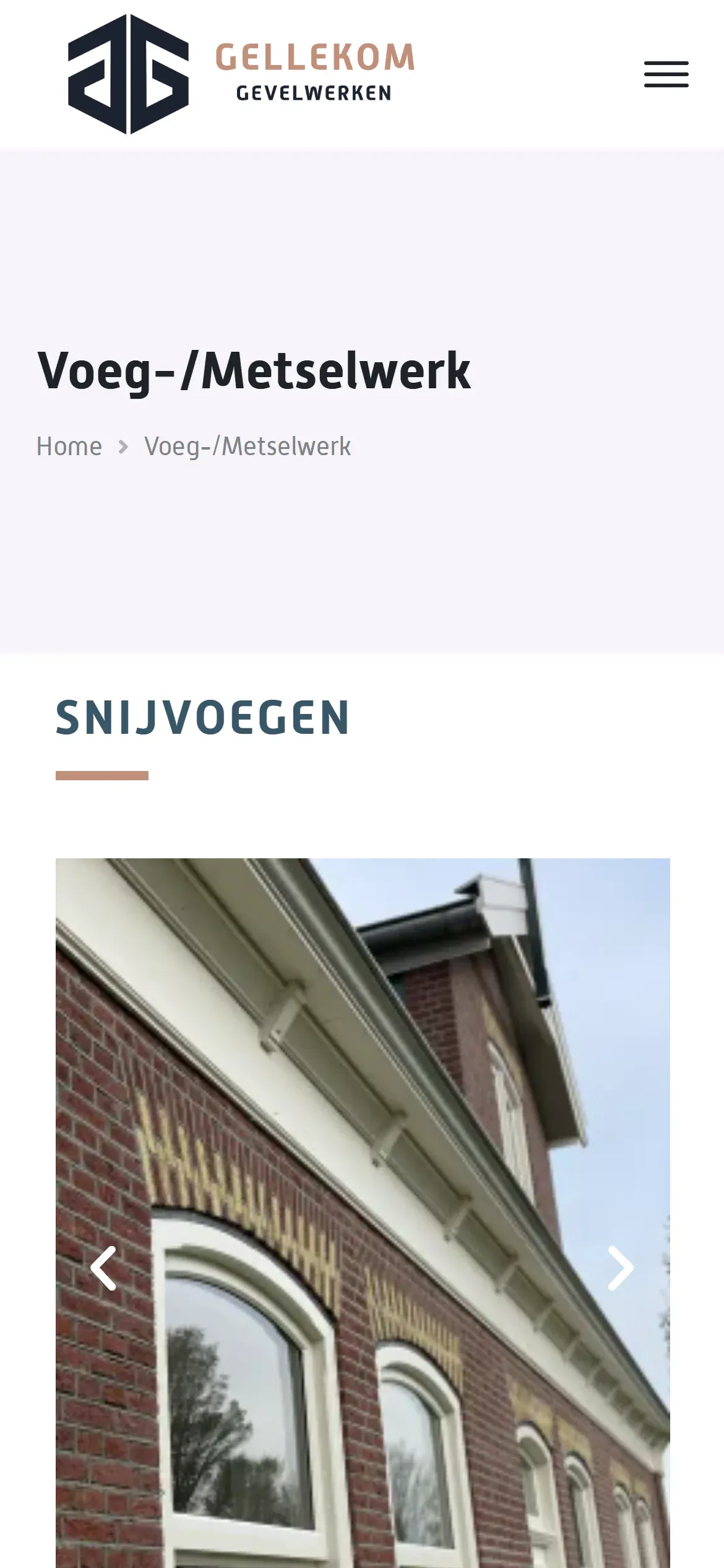 Gellekom Gevelwerken projectbeeld 4