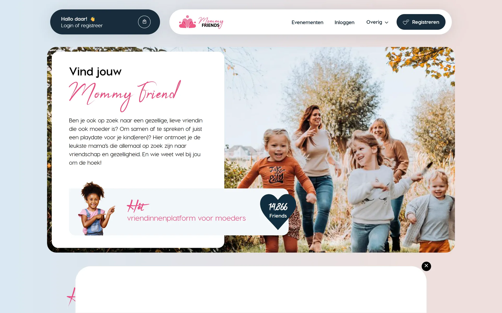 Mommy Friends projectbeeld 1