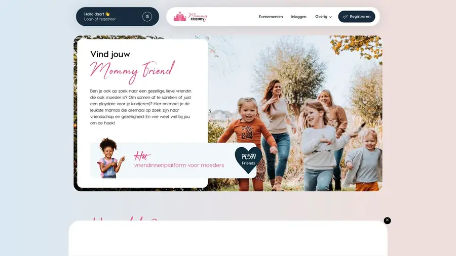 Mommyfriends — project van MK Vision